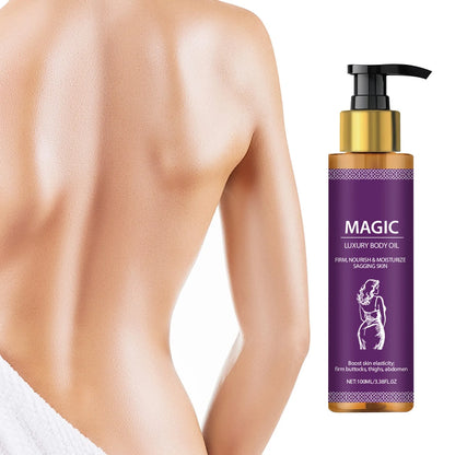 100ml body soothing treatment oil bottle with jojoba camellia sweet almond oils
