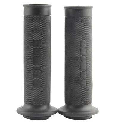 Motorcycle handle gel grips in various colours showing 22mm and 24mm inner diameter options