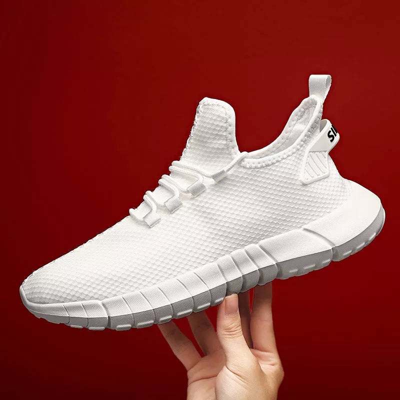 Men's lightweight mesh sports and casual shoes in various colors