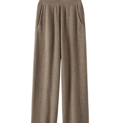Women's casual cashmere leggings in free size with high elasticity for commuting