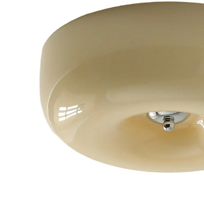 Cream style bedroom ceiling lamp with three-colour light, 30cm or 40cm diameter, American design