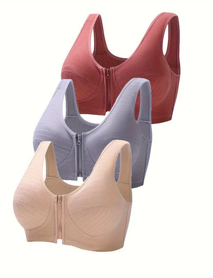 Luxurious underwire plus size bra in various colors and sizes, featuring breathable cotton fabric and customizable fit