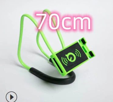 360-degree rotatable selfie phone holder compatible with all smartphones for hands-free viewing and effortless mobility