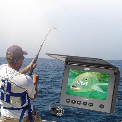 Muddy Water Visual Fish Finder Underwater Camera with Night Vision HD for Ice Fishing