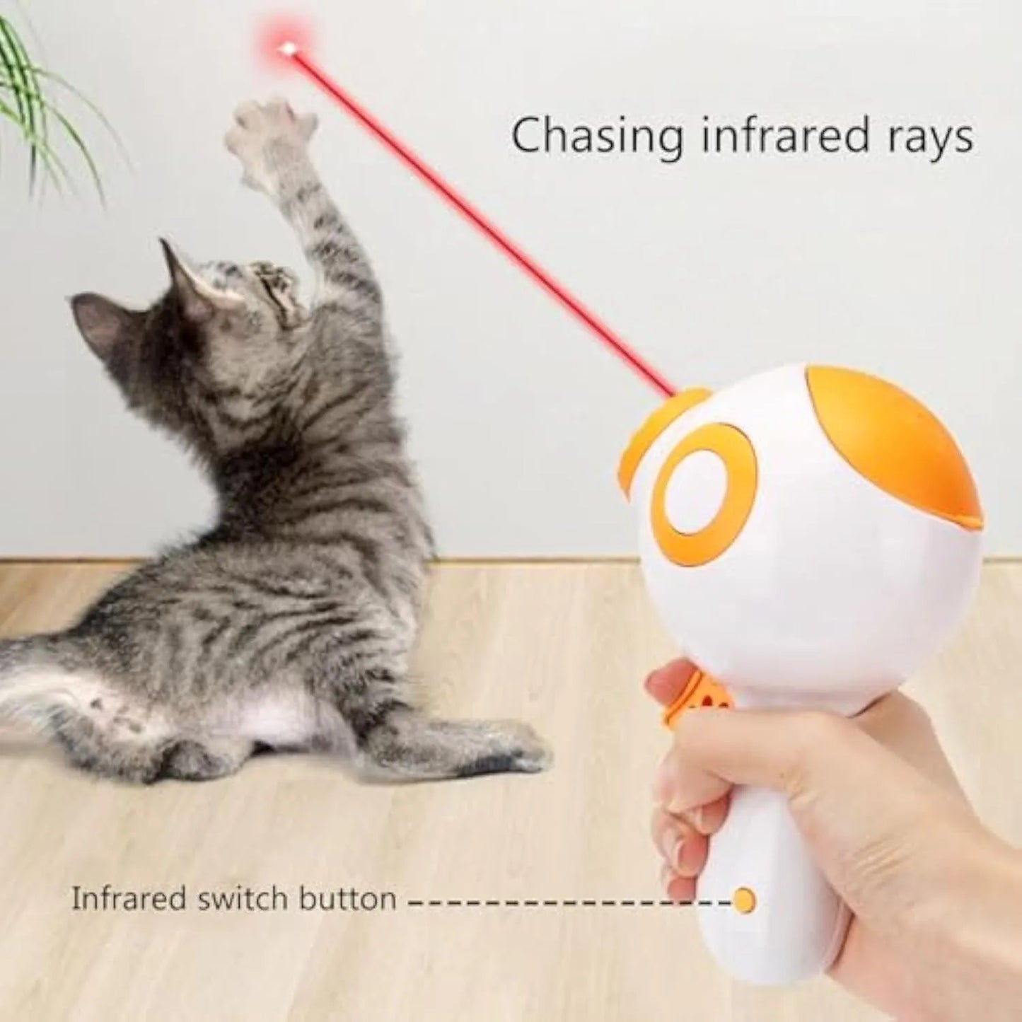 Green interactive dog treat launcher toy with treat dispensing mechanism for training and play