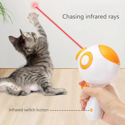 Green interactive dog treat launcher toy with treat dispensing mechanism for training and play