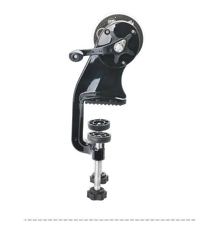 Fishing line cable winder with extension shaft for portable line management