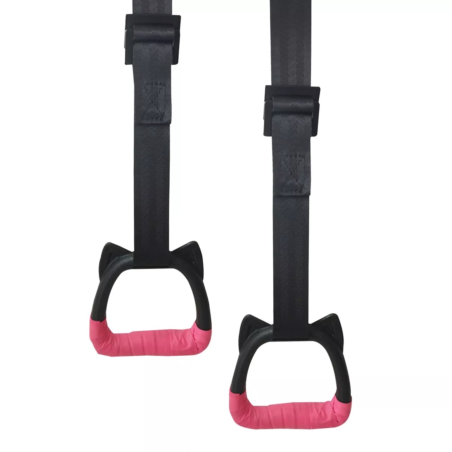 Children's adjustable training rings with black PP material and 1M or 2M rope options