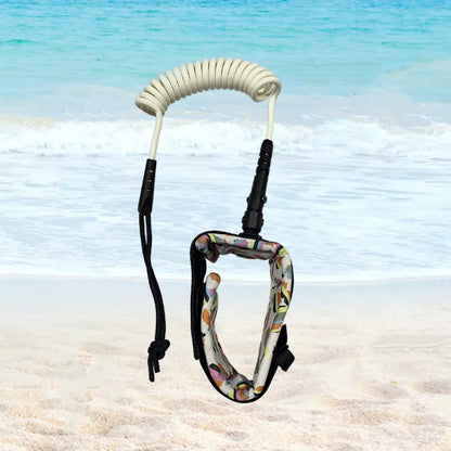 Surfboard hand holding rope with high elasticity and 50kg tension capacity for secure board transport