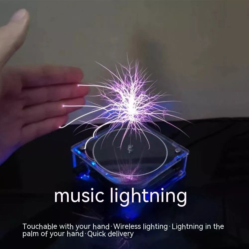 Touchable Audio Input Concert with transparent acrylic body and adjustable arc length