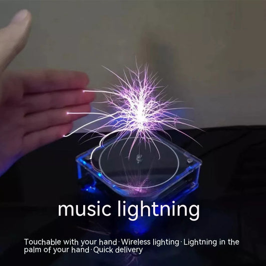 Touchable Audio Input Concert with transparent acrylic body and adjustable arc length