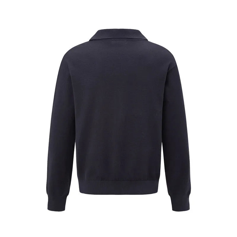 Pullover sweater, loose fit chemical fibre blend leisure top for women in black, dark grey or creamy white, available in Asian sizes S, M, L, XL for a comfortable casual look