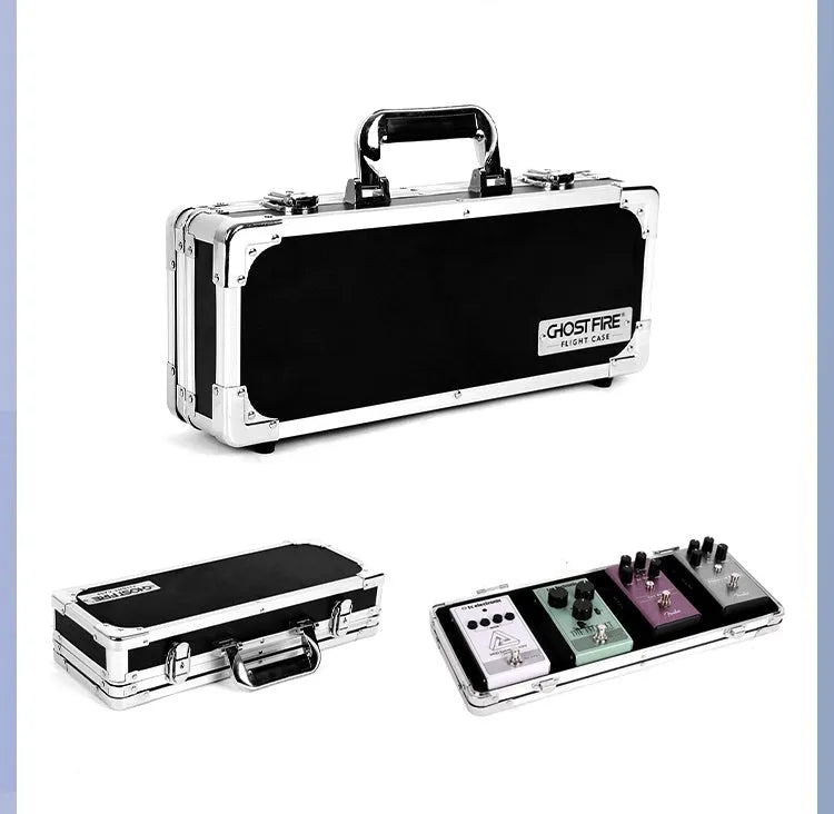 Aviation Box Guitar Single Piece Comprehensive Effect Device with T-EC8 configuration and flight case