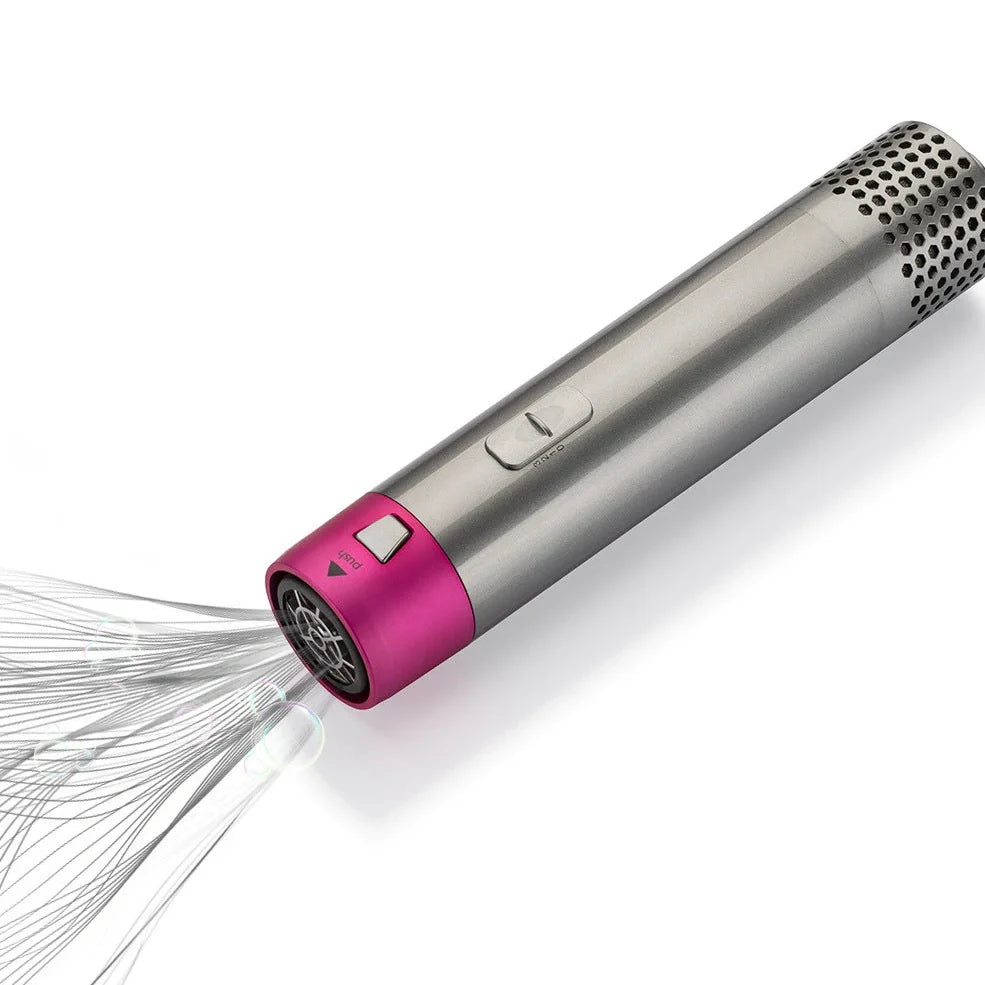 Multifunctional hot air curling iron in six colours with constant temperature technology and UK electrical compatibility