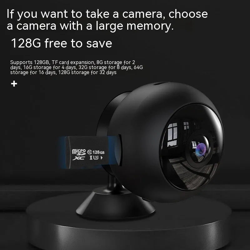 1080p wireless WIFI surveillance camera with ABS housing and 3.6 degree lens for indoor security monitoring