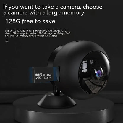 1080p wireless WIFI surveillance camera with ABS housing and 3.6 degree lens for indoor security monitoring