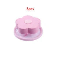 Flower Design Washing Machine Hair Filter for removing lint and hair from laundry