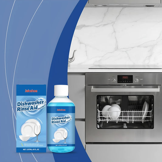 237mL dishwasher detergent aid cleaner bottle for stain removal on kitchenware