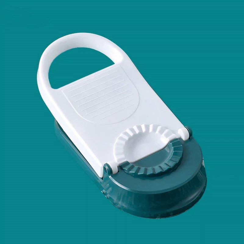 Premium 2-in-1 Dumpling Maker with Ergonomic Handle and Versatile Design for Effortless Dough Pressing and Skin Forming