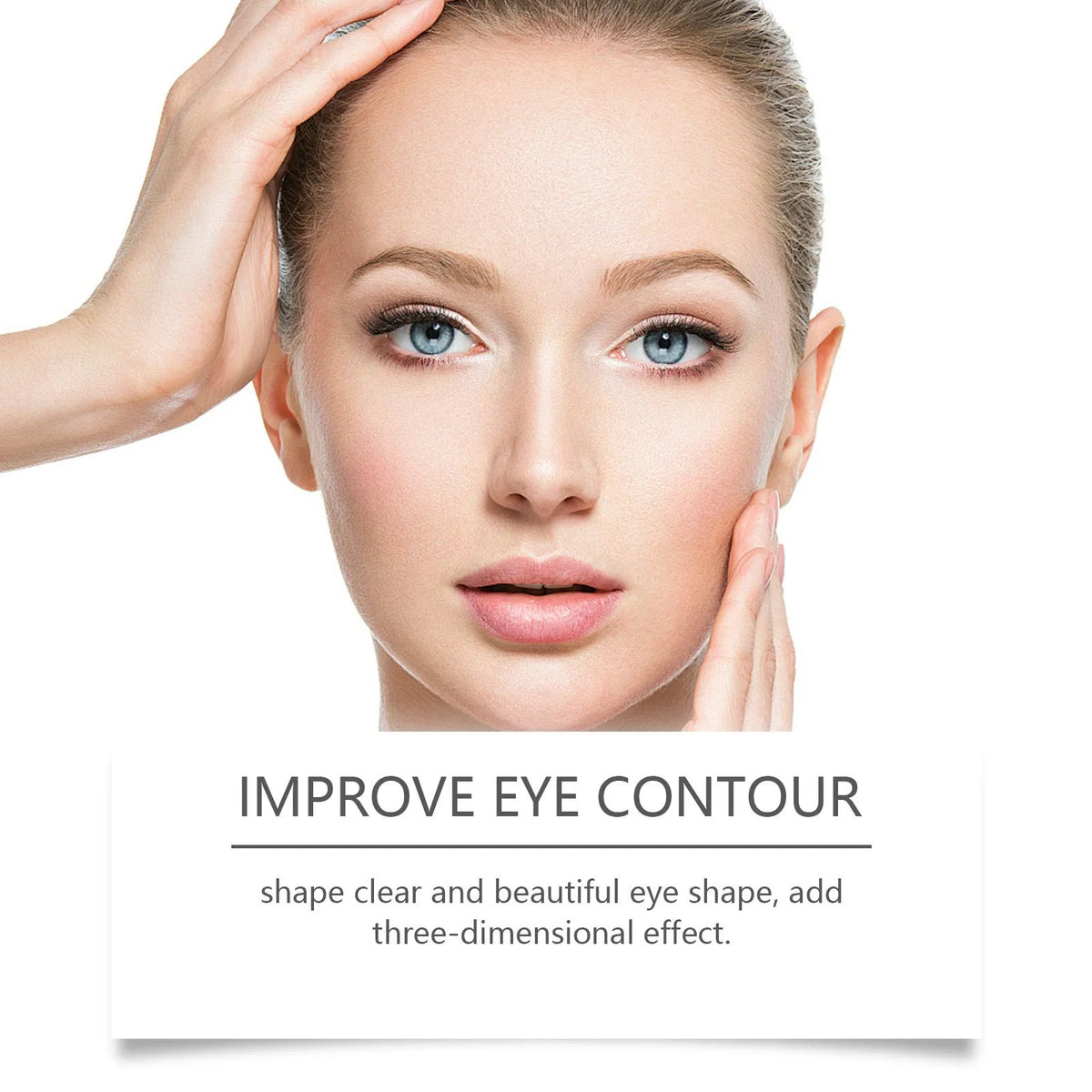 Pack of 80 hydrating eyelid sticker patches with glycerol and hyaluronic acid formula.