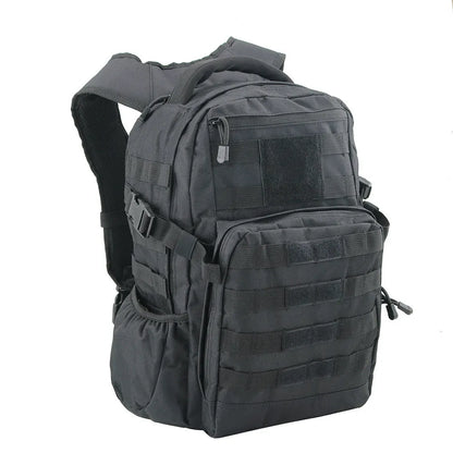 Tactical assault backpack in Oxford material with 20-35 litre capacity for outdoor sports