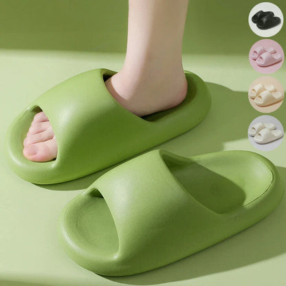 Bread Shoes Soft Slippers in candy colors with 3.5cm thick sole