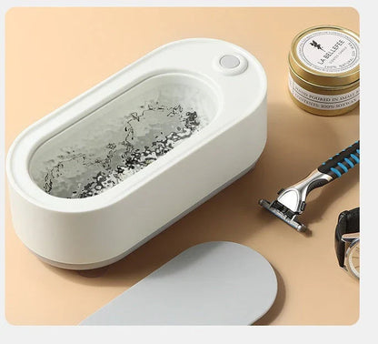 Powerful ultrasonic cleaning machine for effortlessly cleaning jewelry, watches, glasses, and other household items