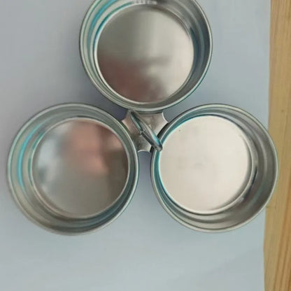 Heart-shaped stainless steel egg steamer with compact 15cm dimensions and 1.5-litre cooking capacity