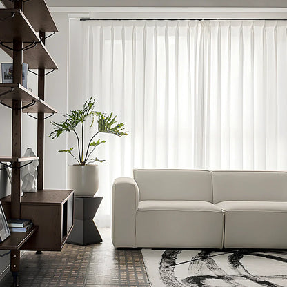 L-shaped velvet fabric sofa in modern style with sponge filling, available in 200cm or 275cm lengths