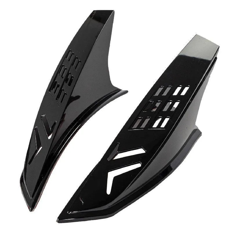 Pair of plastic helmet horns with 3M adhesive backing for children's 60-62cm helmets in six colour options