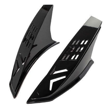 Pair of plastic helmet horns with 3M adhesive backing for children's 60-62cm helmets in six colour options
