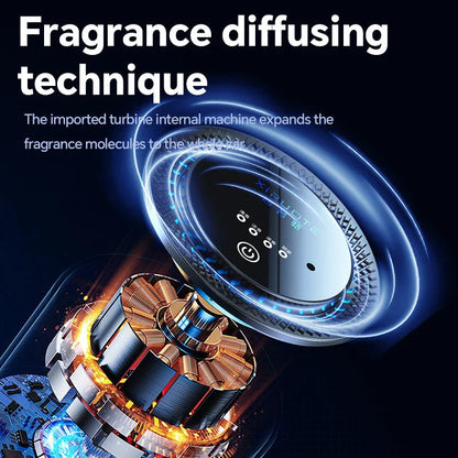 Stylish car diffuser air freshener with natural fragrance options for RVs, trucks, and sedans