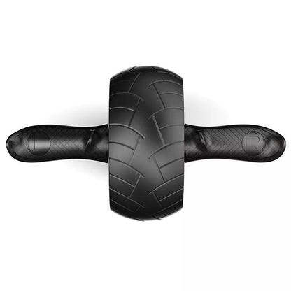 Black Abdominal Wheel Rebound Roller for core strength exercises