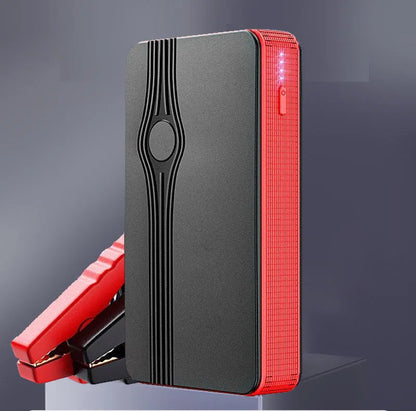 Red K4-E automobile emergency starting power supply with 6000mAh capacity for jump-starting and device charging