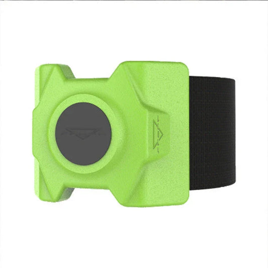 Magnetic sports water bottle with adjustable silicone grip that securely attaches to metal surfaces for hands-free hydration during workouts and outdoor activities