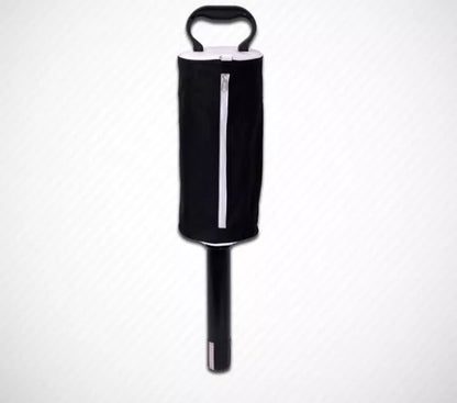 Golf ball picker with detachable plastic tube and durable nylon bag