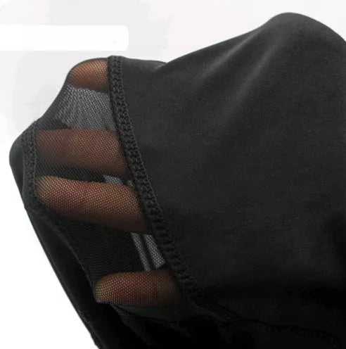 Speed dry gauze yoga pants with butterfly X mesh design for workouts