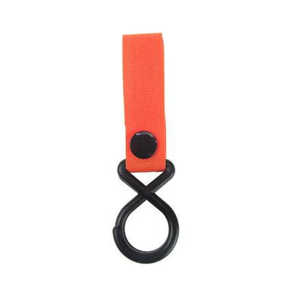 Nylon luggage velcro hook showing velcro closure and available in 18 different colours for bag identification