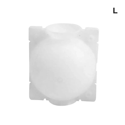 Black PP plastic plant rooting machine box for tree grafting, S size 10cm x 10cm with sealed lid for humidity control