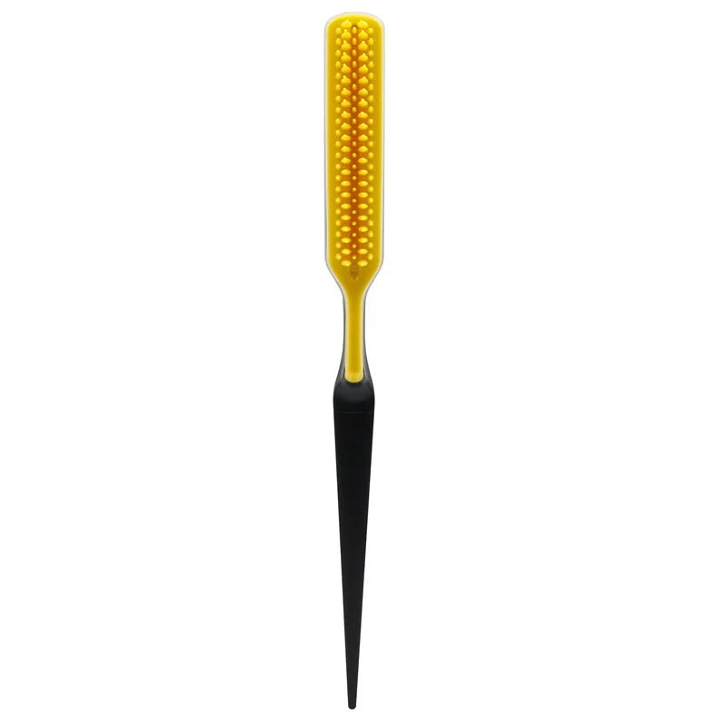 Stylish Fluffy Hair Comb in multiple vibrant colors, made from premium ABS material for effortless hair styling and detangling