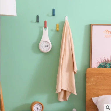 ABS adhesive door hangers in multiple colors for home organization