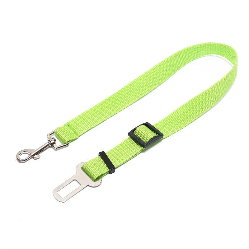 Adjustable Seatbelt Dog Leash for Secure and Comfortable Car Rides with Pets