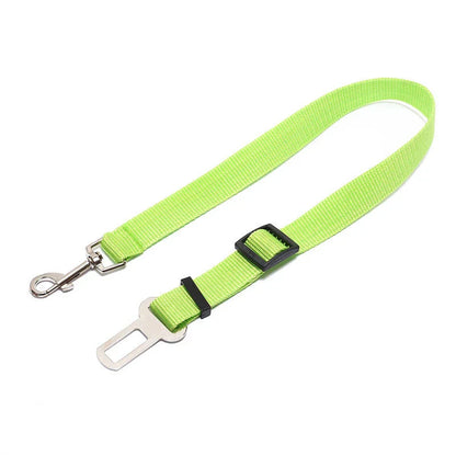 Adjustable Seatbelt Dog Leash for Secure and Comfortable Car Rides with Pets