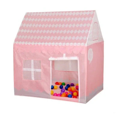 Children's play tent with transfer printing decoration measuring 120cm wide by 120cm deep by 110cm high