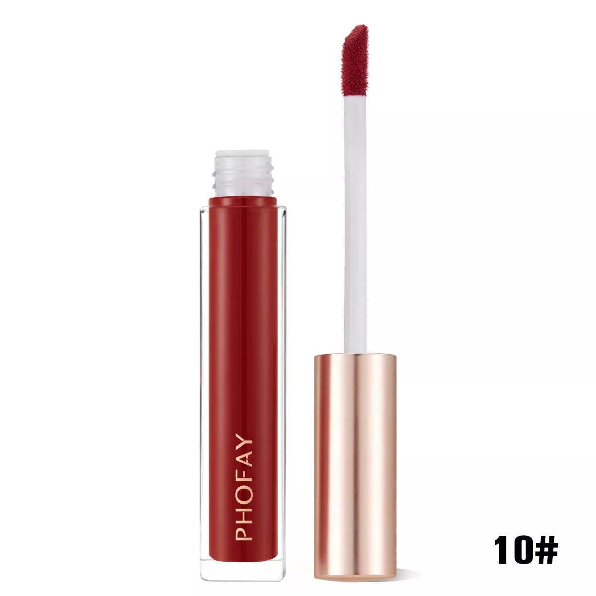 PHOFAY Non-Sticky Lip Gloss in various shades for hydrated, shiny lips