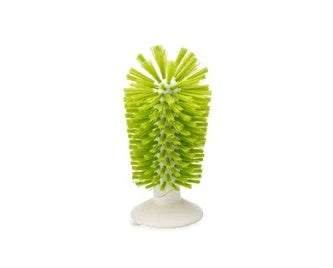 Double-head suction cup brush for cleaning cups and glasses