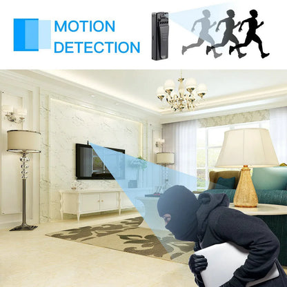 Black 1080p HD DV camera with a rotating lens on a stand.
