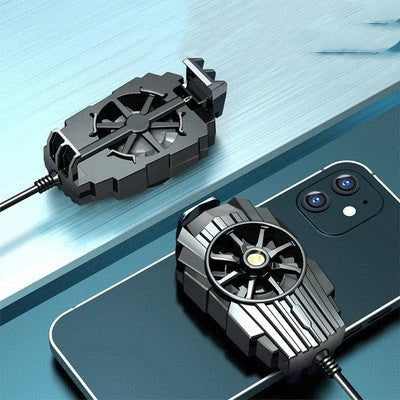 Advanced mobile phone cooling system with dual-core refrigeration technology for superior temperature control and heat dissipation