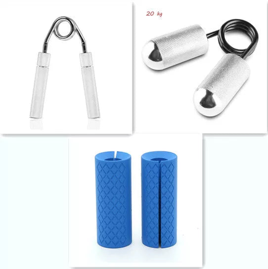 Adjustable Metal Grip with 5 resistance levels for strength training and rehabilitation
