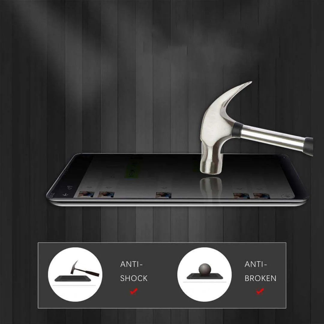 Black ceramic matte anti-peep screen protector film for iPhone with 30 degree privacy protection